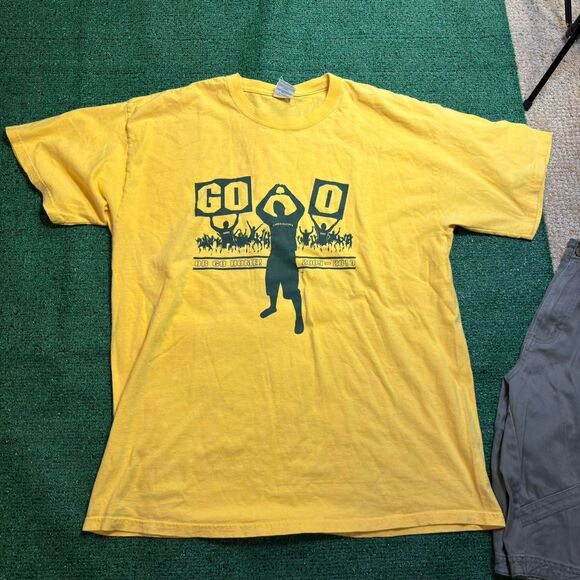 Gildan Men's Yellow T-shirt - Picture 1 of 5